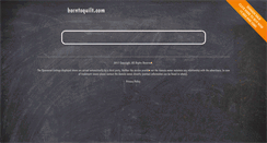 Desktop Screenshot of borntoquilt.com
